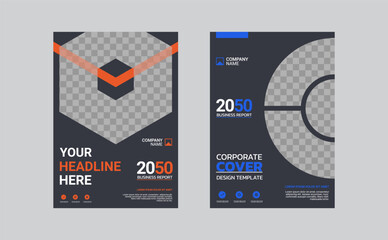 Creative corporate book cover design