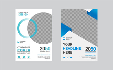 Creative corporate book cover design