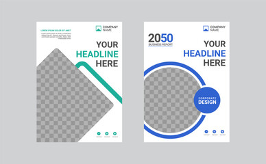 Creative corporate book cover design