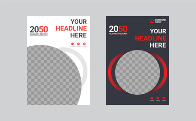 Creative corporate book cover design