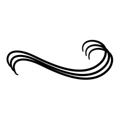 Naklejka premium Calligraphic Flourish