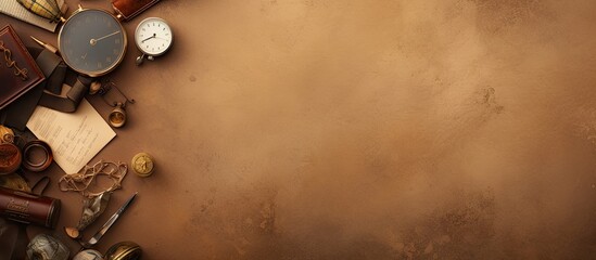 A table topped with lots of different types of items created with Generative AI technology