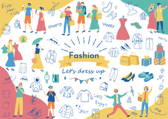 ファッションを楽しむ人達