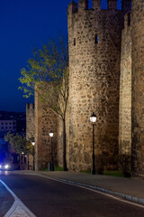 Fototapeta na wymiar Murallas de Toledo, España