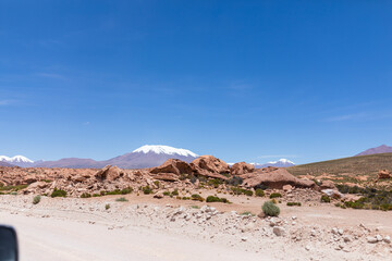 Landschaft in der Salar de Uyuni in Bolivien