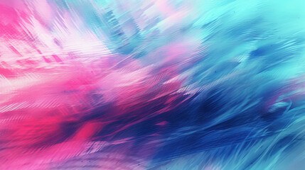 Glitch overlay Analog distortion Noise texture Colorful abstract background. Blue, pink colors. 
