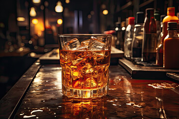 Lonely glass, Generative AI