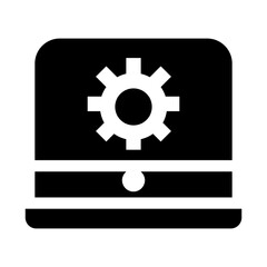 Laptop setting icon