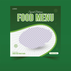 Food Social Media Post Design