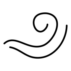 curve line illustration element