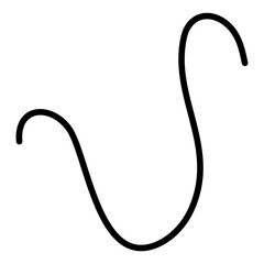 curve line illustration element