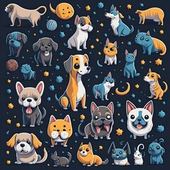 halloween seamless pattern