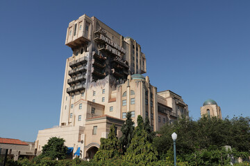 Naklejka premium Parc à thème Disneyland Paris et Walt Disney Studios