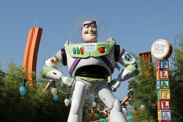 Obraz premium Parc à thème Disneyland Paris et Walt Disney Studios