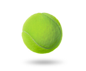 Tennis ball, transparent background