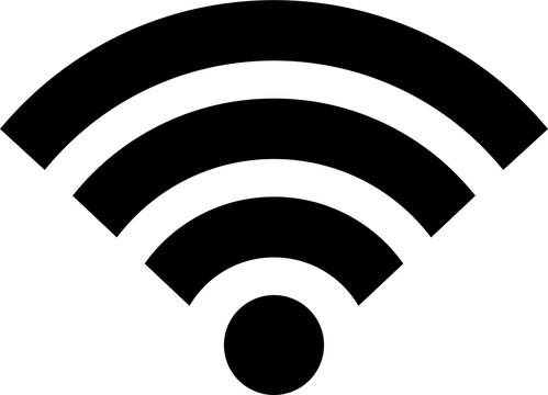 Wifi Icon Black Color
