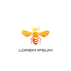 Professional Honey bee logo. Hand drawn engraving style illustrations. Bee logo vector minimalist graphic vector. 