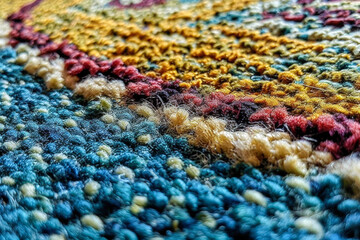 A detailed photo of a section of carpet - Generative AI