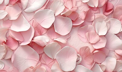 Obraz premium a close up of a bunch of pink flowers on a wall. generative ai