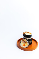 Gimbap, a Rice Roll Korean Food