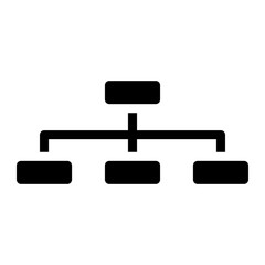organization chart icon 
