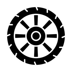 Obraz premium Tyre Icon
