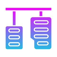 Brake Pedal Icon