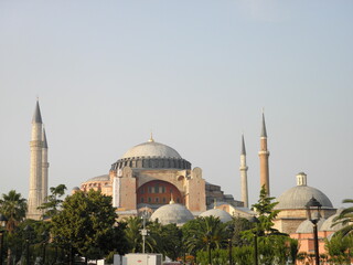 Fototapeta na wymiar Ayasofiya or Hagia Sophia Istanbul