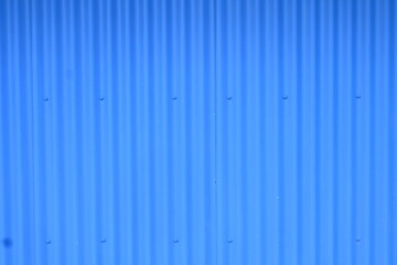 Blue corregated iron 