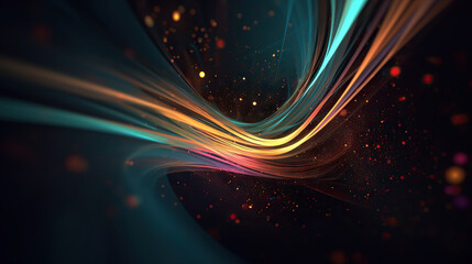 Obraz premium Modern digital abstract 3D background