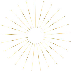 Gold Circle Design Image