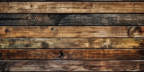 Wood panel texture board background copy space, AI Generated