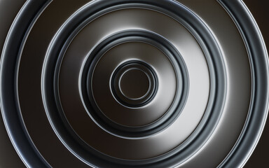 Abstract steel background. 3d rendering.