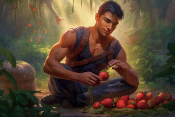 People engaged in housework - Generative AI