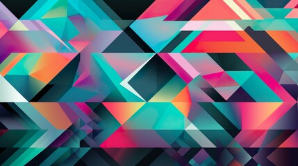 Abstract geometric background with a modern twist