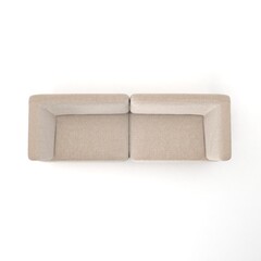 Furniture for modern room interior , Comfortable sofa on white background. Furniture, interior object, stylish sofa, 3d Rendering