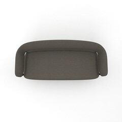 Furniture for modern room interior , Comfortable sofa on white background. Furniture, interior object, stylish sofa, 3d Rendering