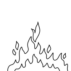 Line of Blazing Fire