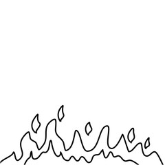 Line of Blazing Fire