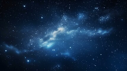 Obraz na płótnie Canvas Dreamy Starry Night Sky