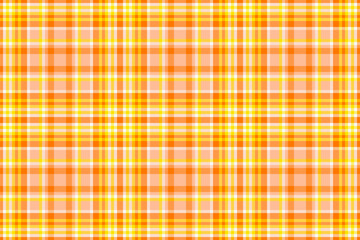 Vector textile texture of check plaid pattern with a tartan background fabric seamless.