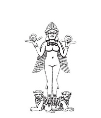 Burney Relief: Ancient Terracotta Stencil Depicting the Divine Queen of the Night