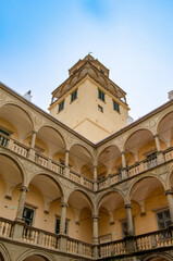 the facade of the church of st john the baptist