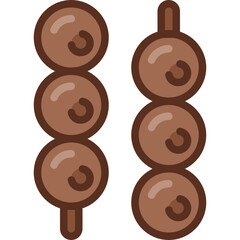 meatball two tone icon