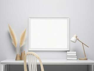 Mockup Frame In Simple minimal  , Mockups Design 3D, HD