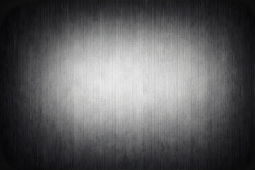 abstract black metal background or texture and gradients shadow over it