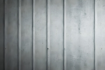 Corrugated metal texture. in concrete wall background for design and decoration.
