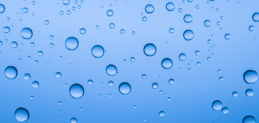 raindrops on the glass, background or texture