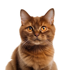 Fototapeta premium brown cat animal