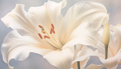 Flower background colorful, Summer blossoming delicate petals on blooming flowers festive background, pastel and soft bouquet floral card